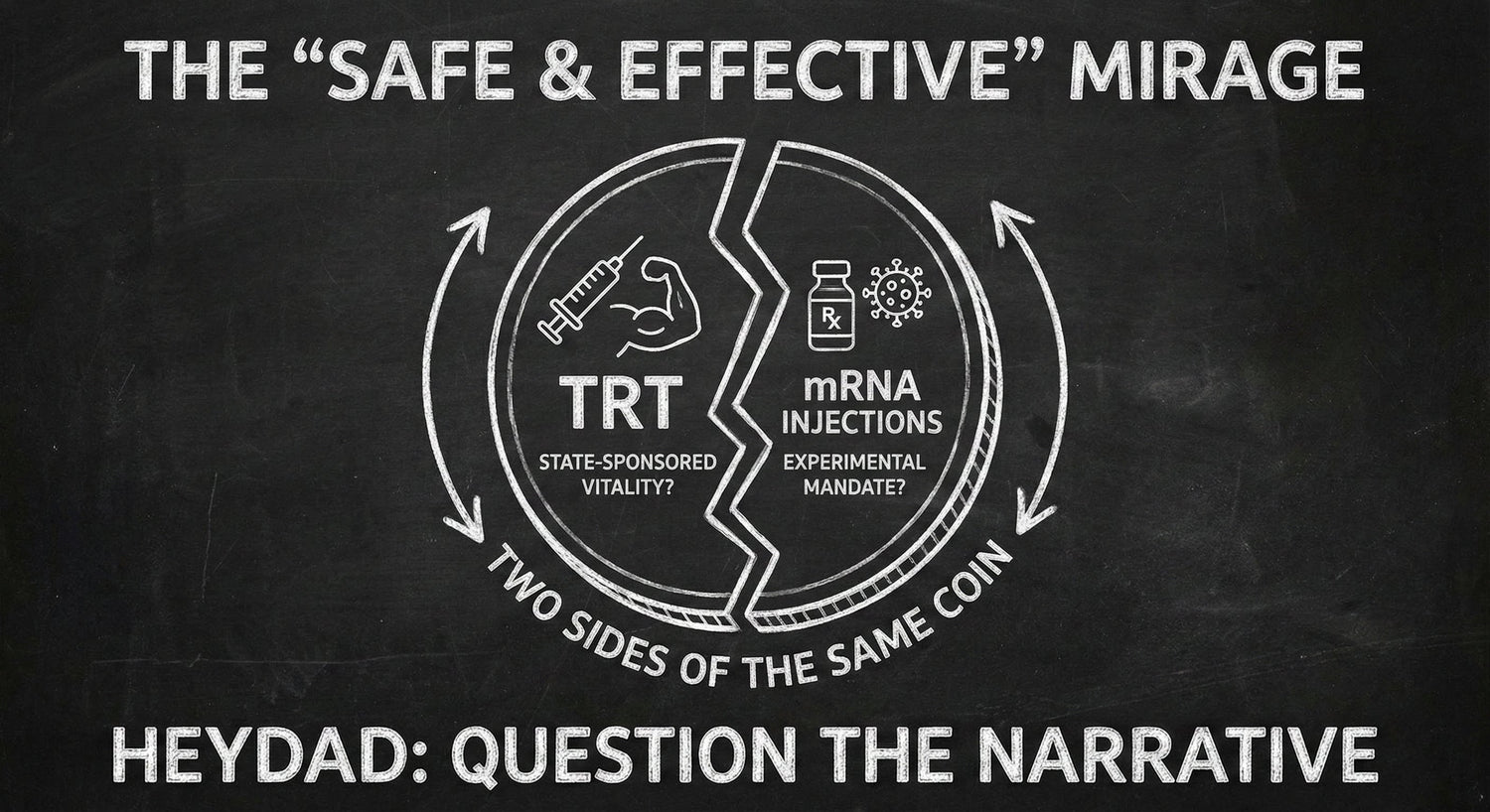 The Chemical Leash: If You Question the Vax, You Must Question TRT