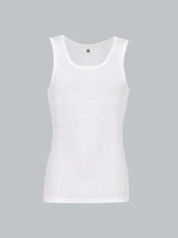 HeyDad Dual Rib Tank – 100% Organic Cotton Undershirt
